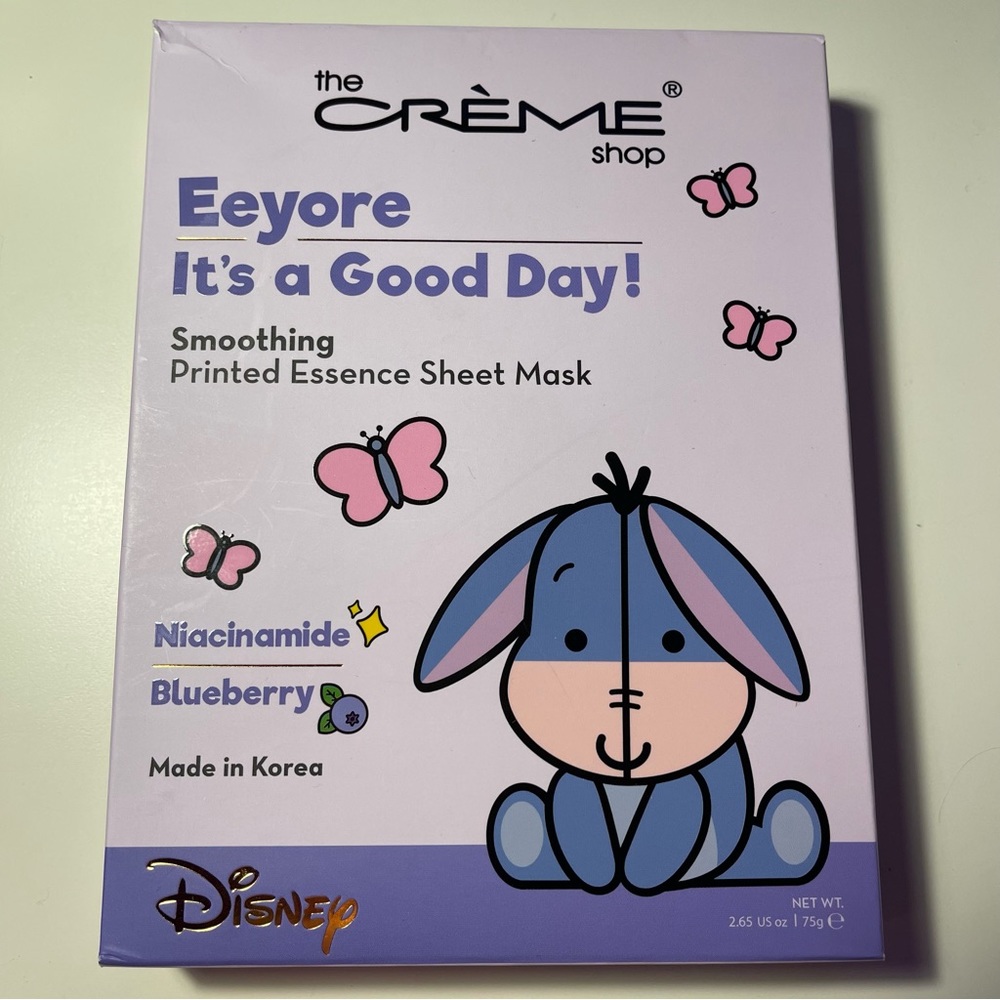 The Crème Shop | Disney | Eeyore | It’s A Good Day Smoothing Mask